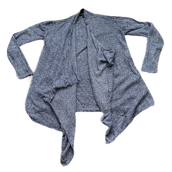 Barefoot Dreams Womens Cardigan size S/M Gray Draped Front Bamboo Chic Lite - Picture 1 of 4